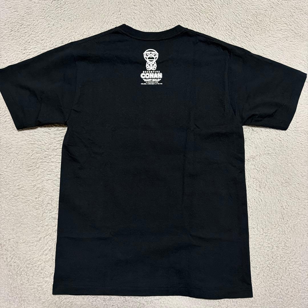APE BAPE 名探偵コナン　アムロ　tシャツ BABY MILO M 黒