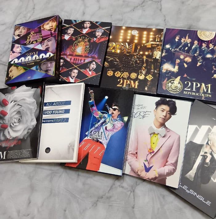 ２日間限定出品 2PM★WOO YOUNG★ DVD 9点まとめ売り