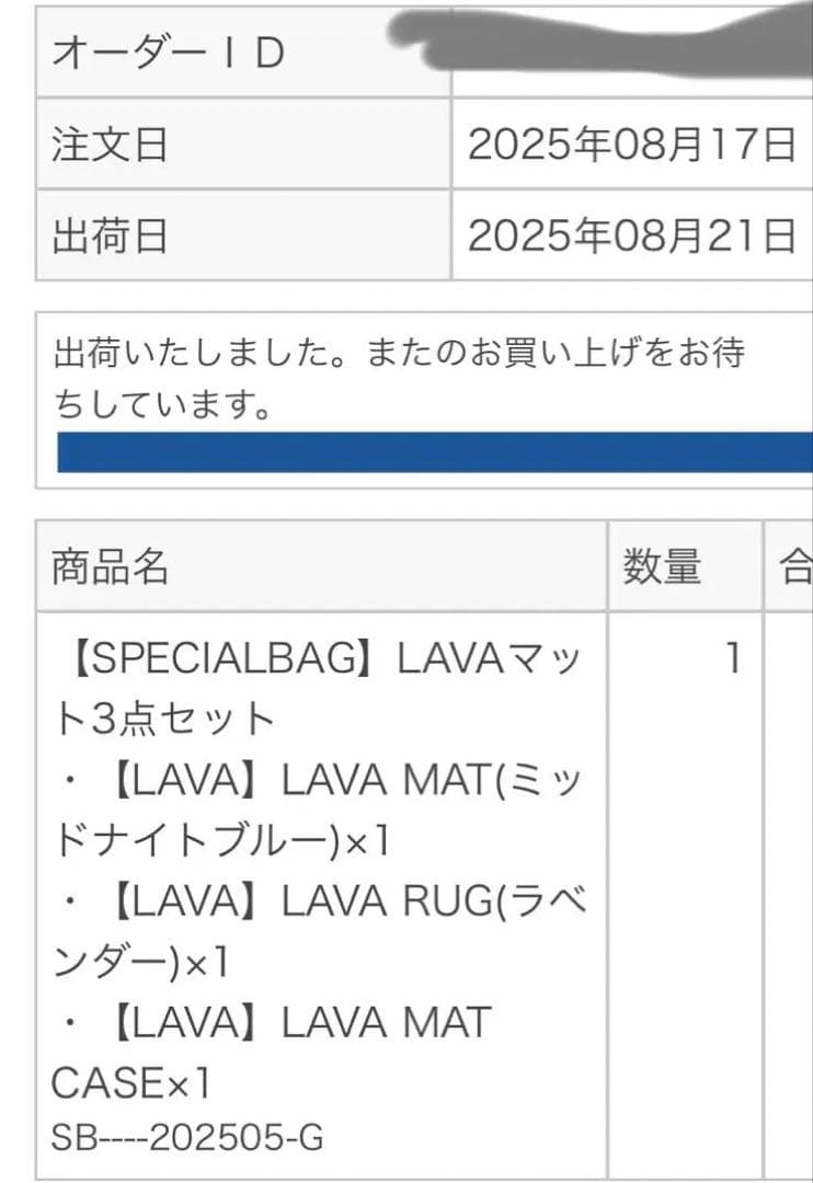 新品同様　美品　LAVA ３点セット