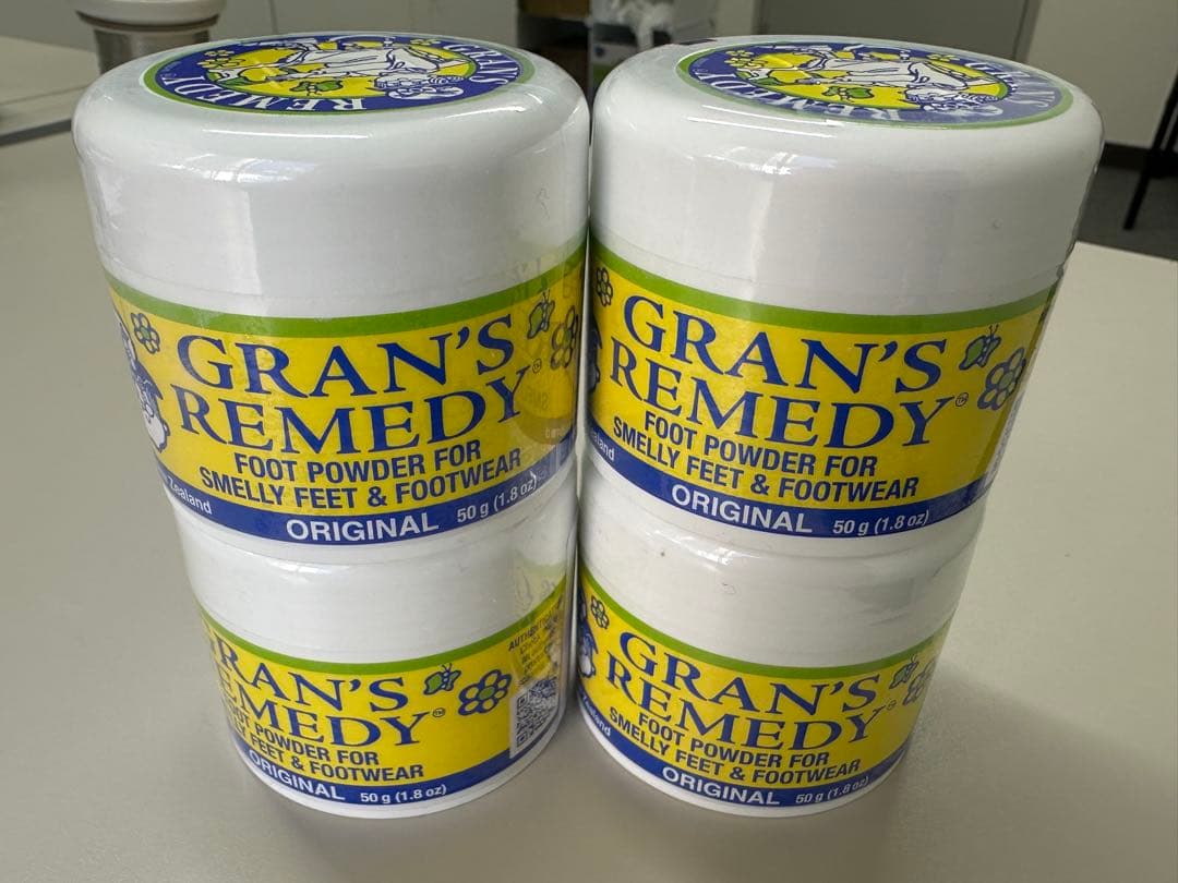 GRAN'S REMEDY グランズレメディ靴の消臭 50g*4個