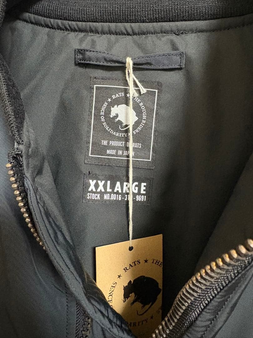 新品！rats ラッツ MA-1フライトジャケット XXL