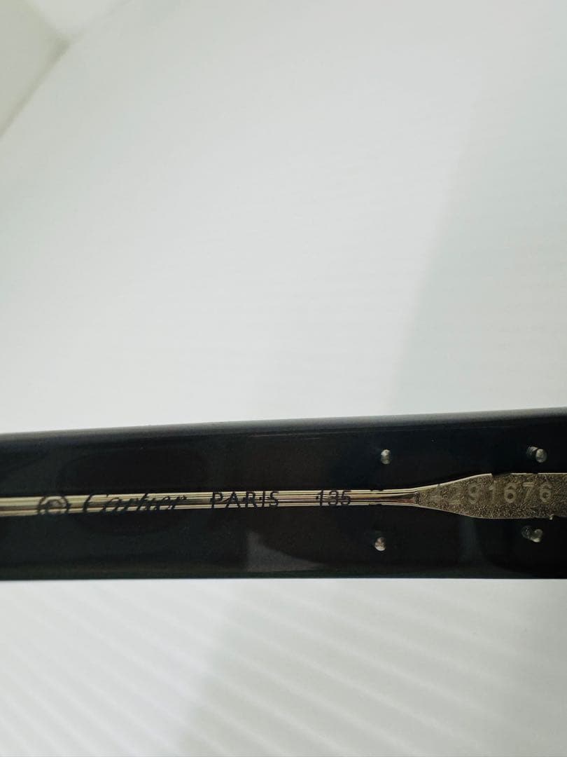 【新品未使用】Cartier カルティエ サングラス 135サイズ　レンズ度なし