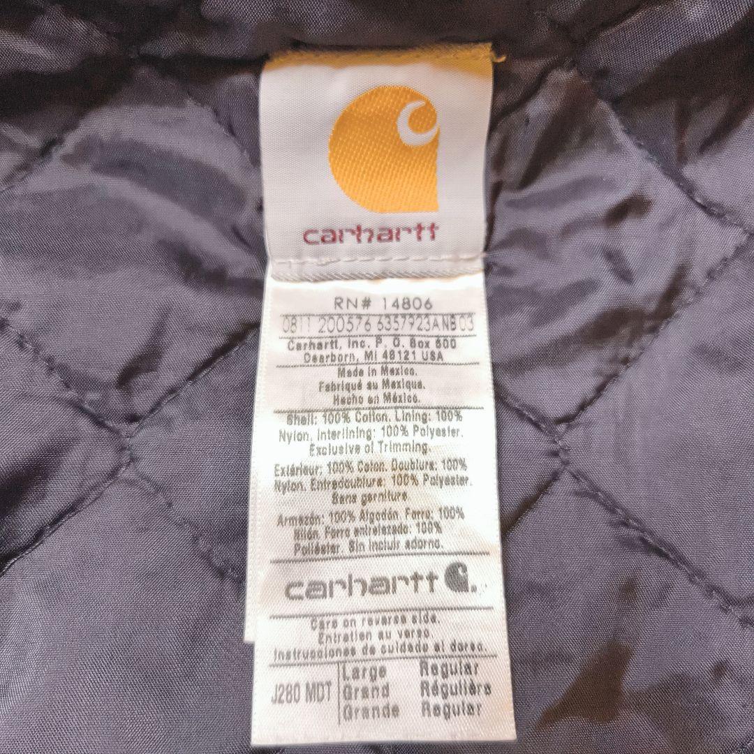 ​希少 J280 Carhartt アクティブジャケット L ミッドナイトブルー