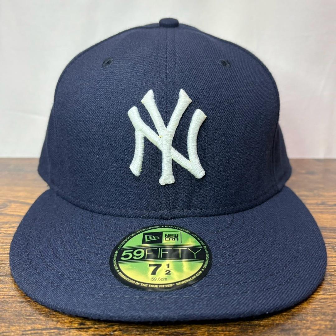 K92 NEW ERA ヤンキース 7 1/2 MLB usa製 ヴィンテージ