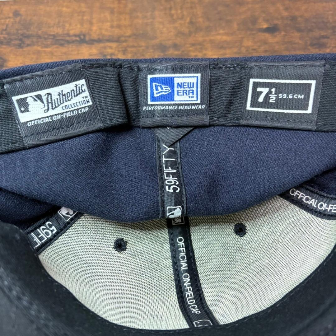 K92 NEW ERA ヤンキース 7 1/2 MLB usa製 ヴィンテージ