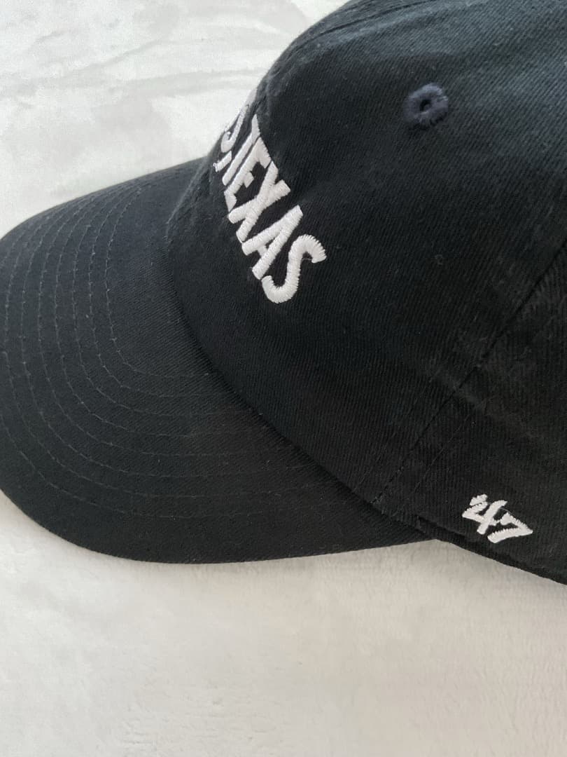 '47 CLEAN UP　PARIS TEXIAS キャップ　黒　金子恵治