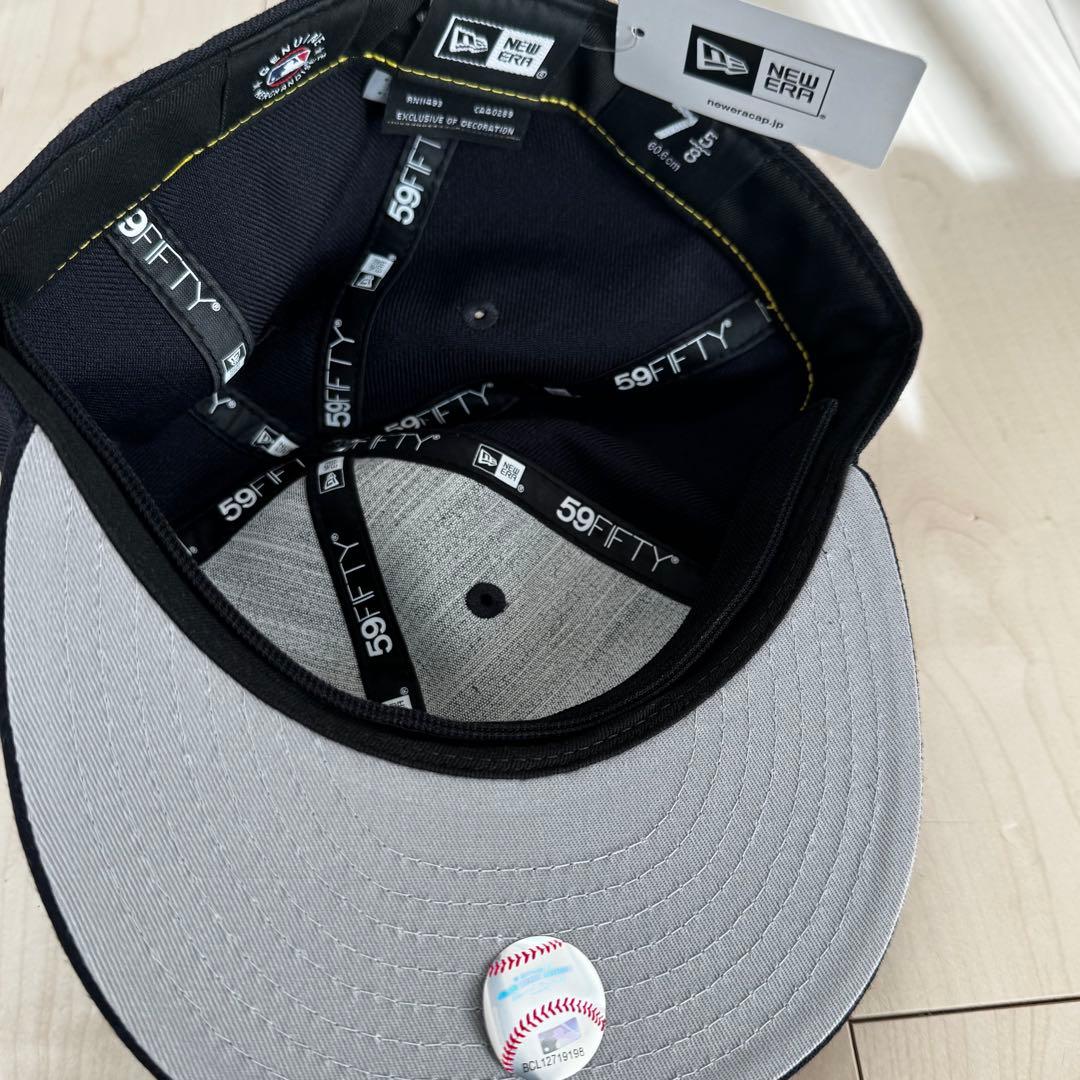 【新品未使用（7 5/8）】59FIFTY ソフトバックラム ヤンキース