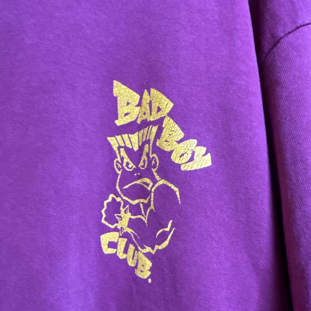 BAD BOY CLUB マルーン Tシャツ オーバーサイズ