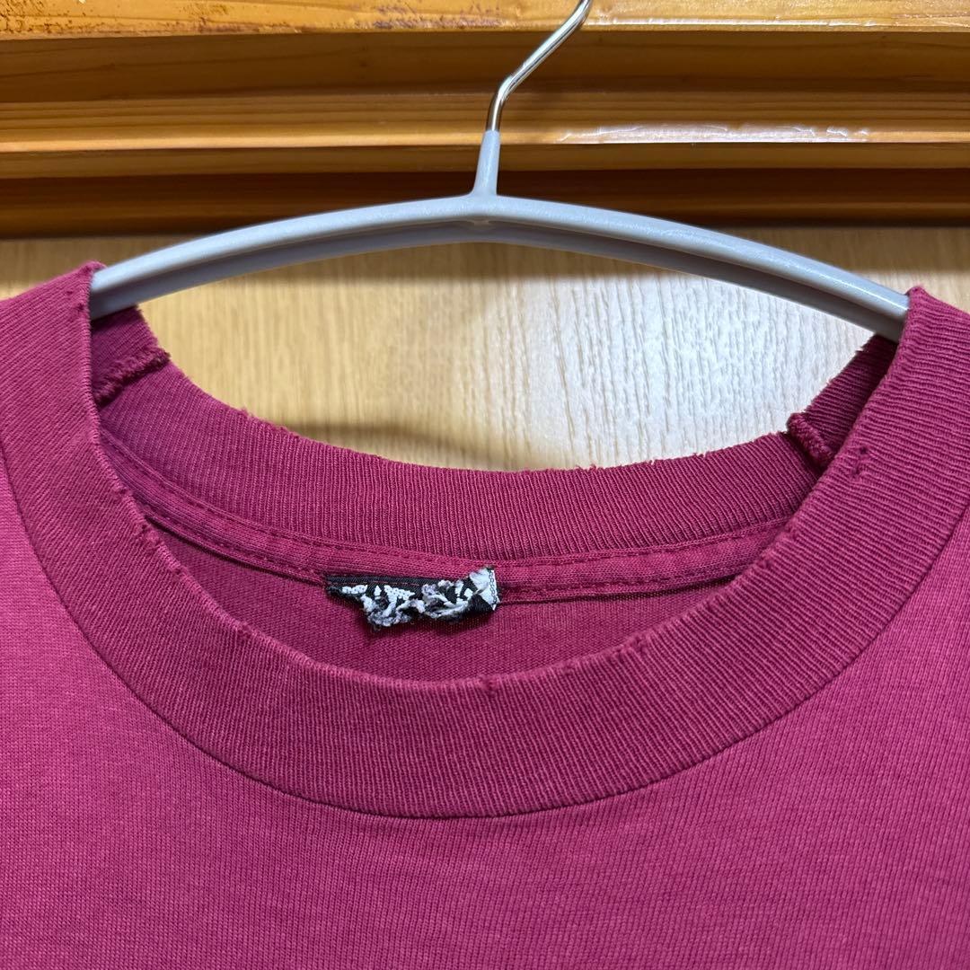 BAD BOY CLUB マルーン Tシャツ オーバーサイズ
