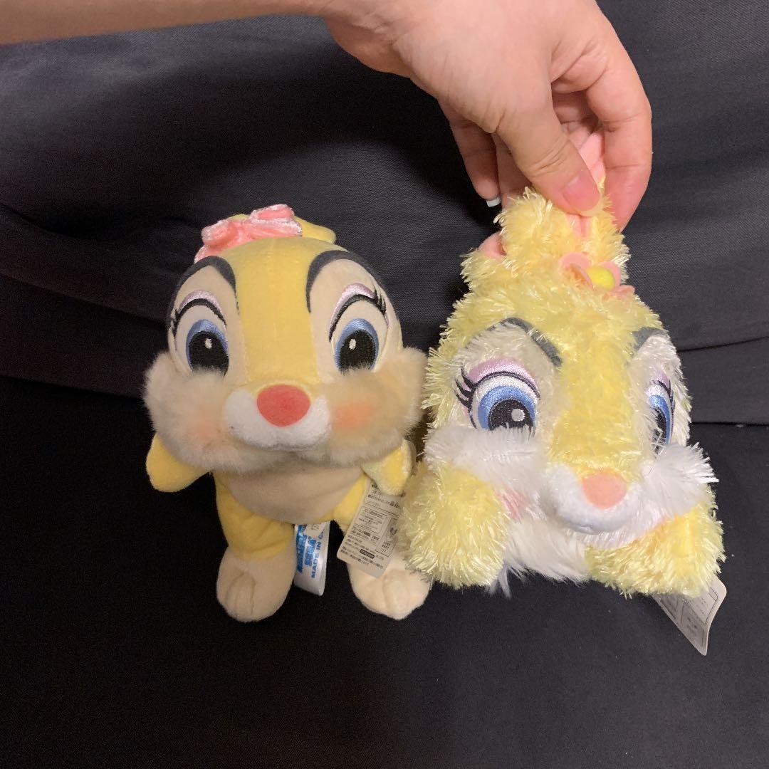 ディズニー　ミスバニー　ぬいぐるみ　セット