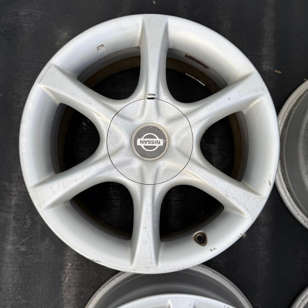 日産 ER34 スカイライン 純正ホイール 17インチ 7.5J 4本