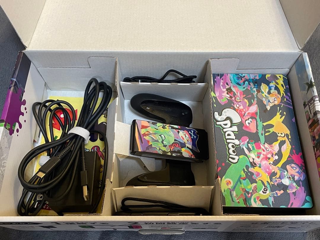 Nintendo Switch 任天堂 スプラトゥーン2 プロコン 純正品