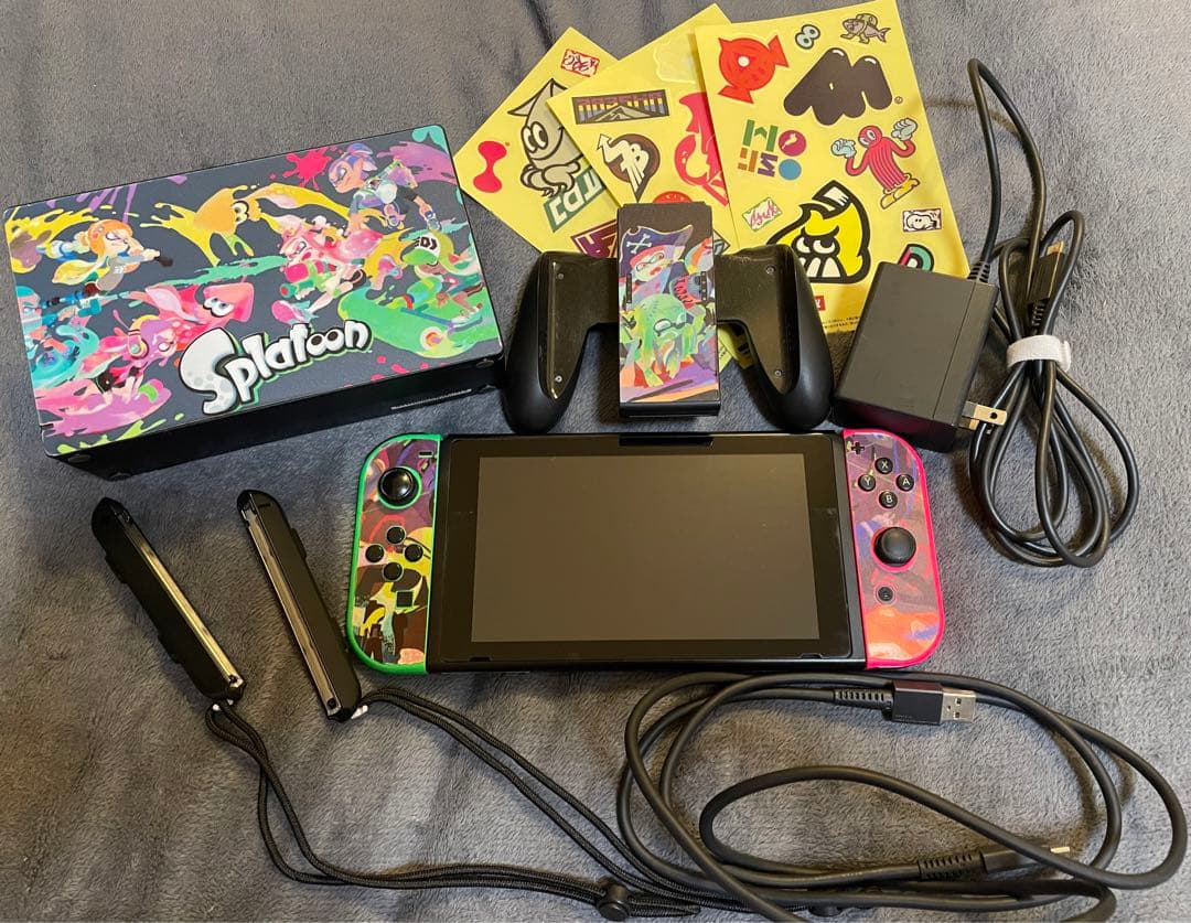 Nintendo Switch 任天堂 スプラトゥーン2 プロコン 純正品