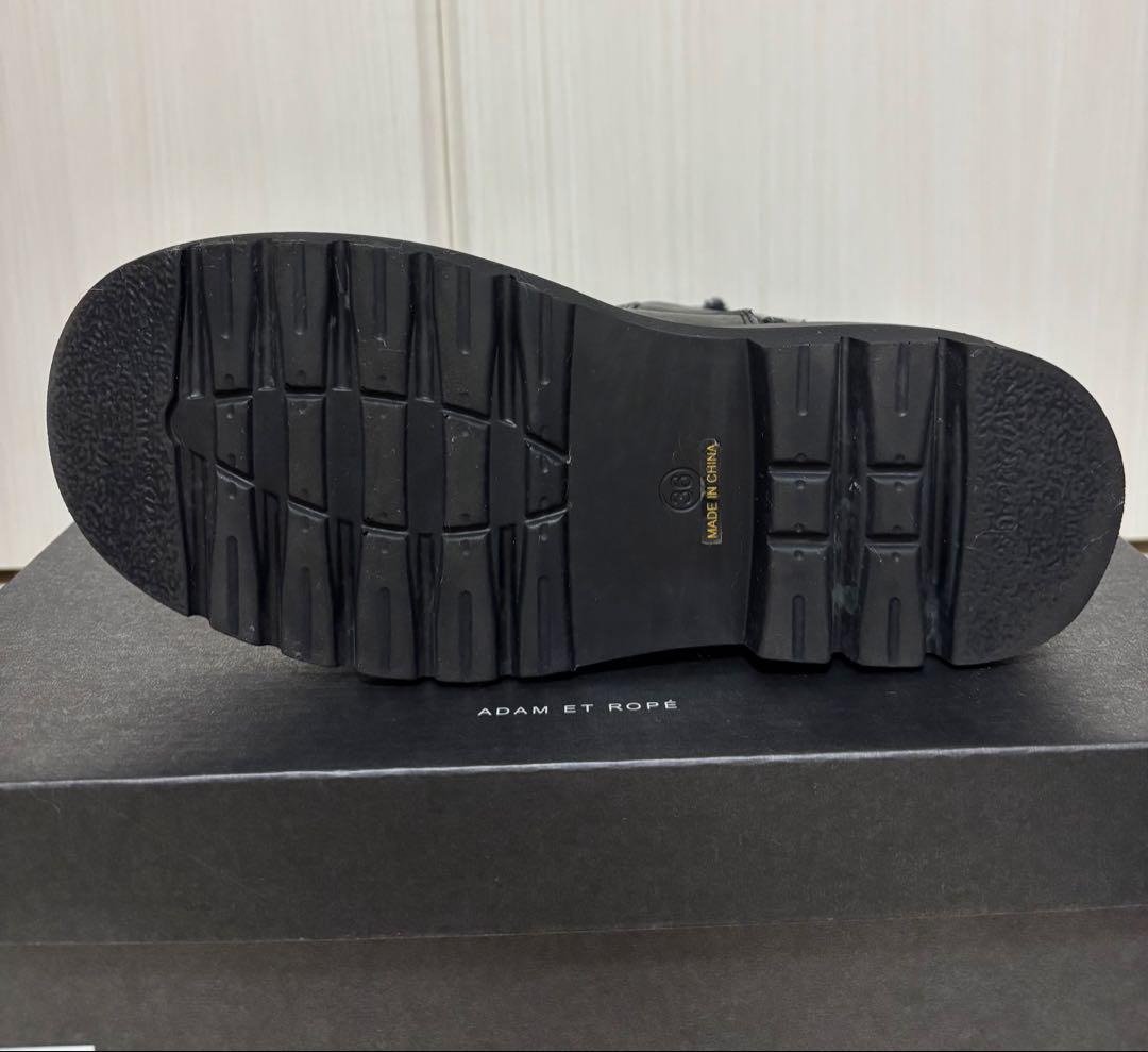 ADAM ET ROPE トラックソールストレッチブーツ　36