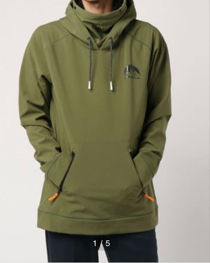 新品　O'NEILL スノーボードウエア　撥水パーカー　M
