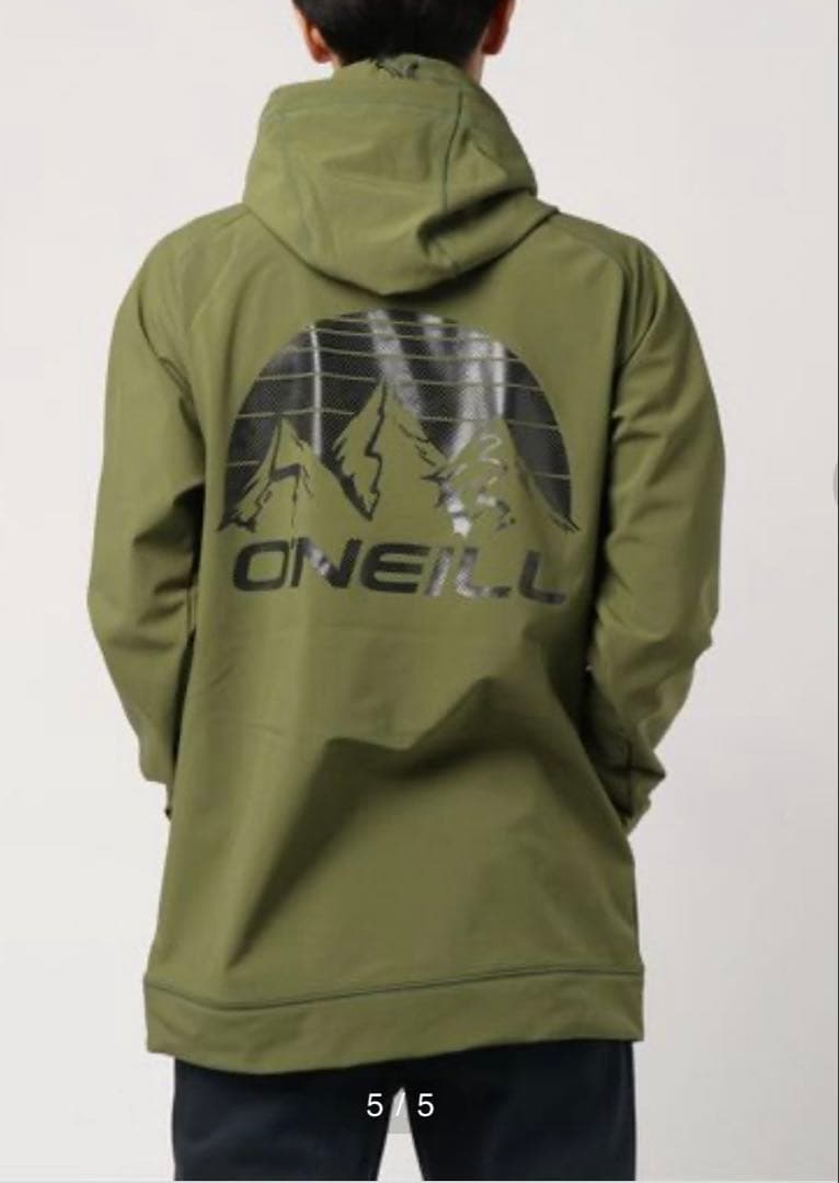 新品　O'NEILL スノーボードウエア　撥水パーカー　M