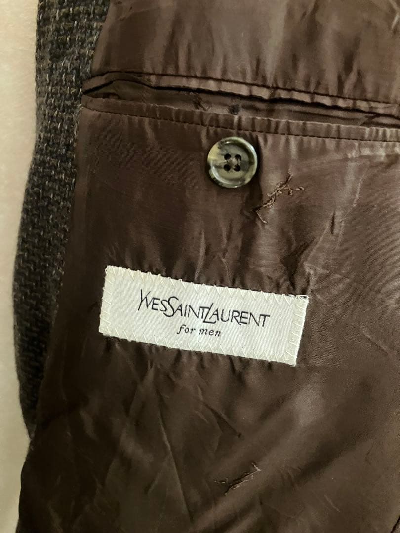 値下げ‼️‼️YvesSaintLaurentのウールジャケットカナダ製綺麗