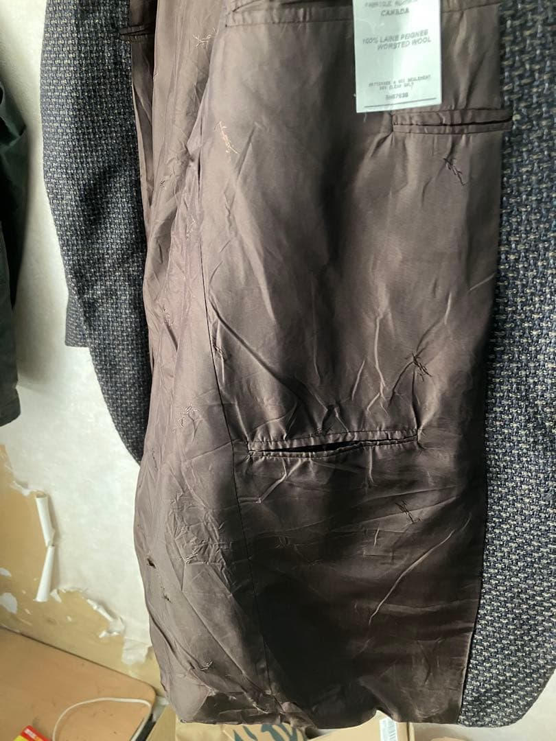 値下げ‼️‼️YvesSaintLaurentのウールジャケットカナダ製綺麗