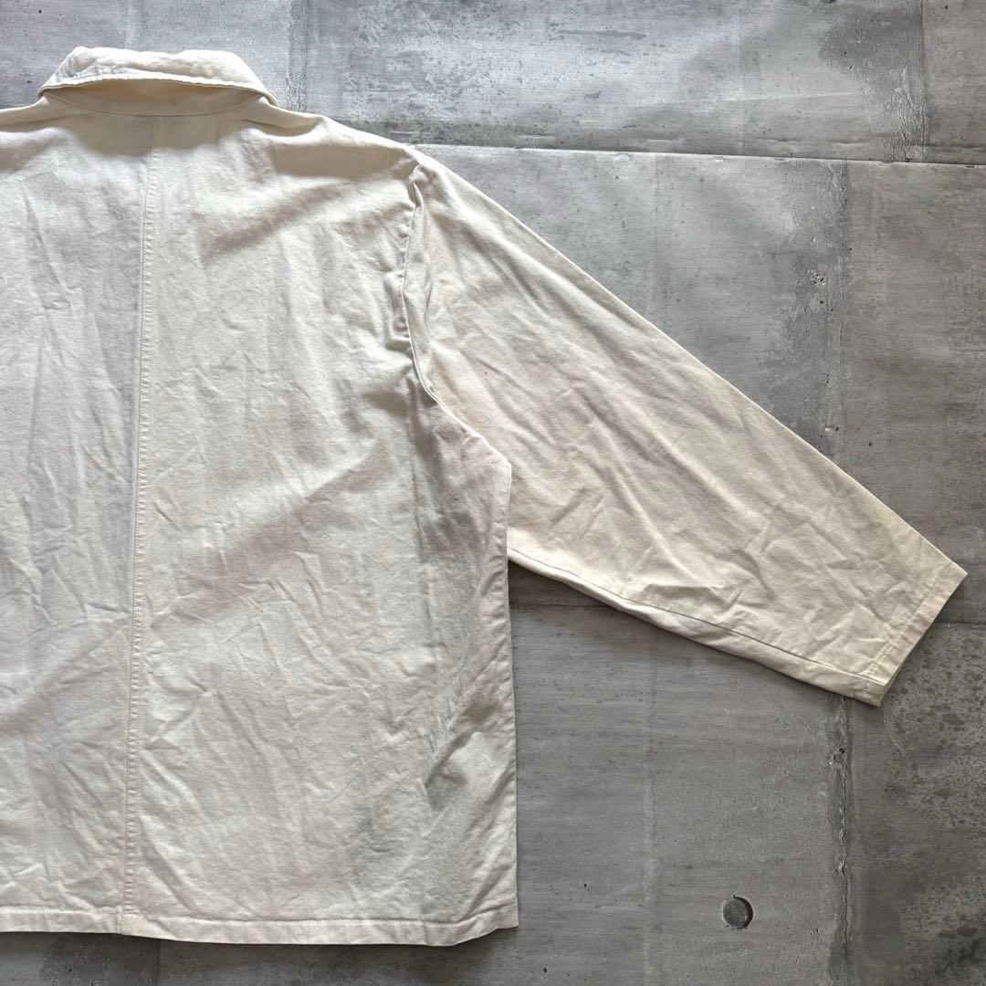 90s USA製 Dickies カバーオール オフホワイト チョアコートXXL