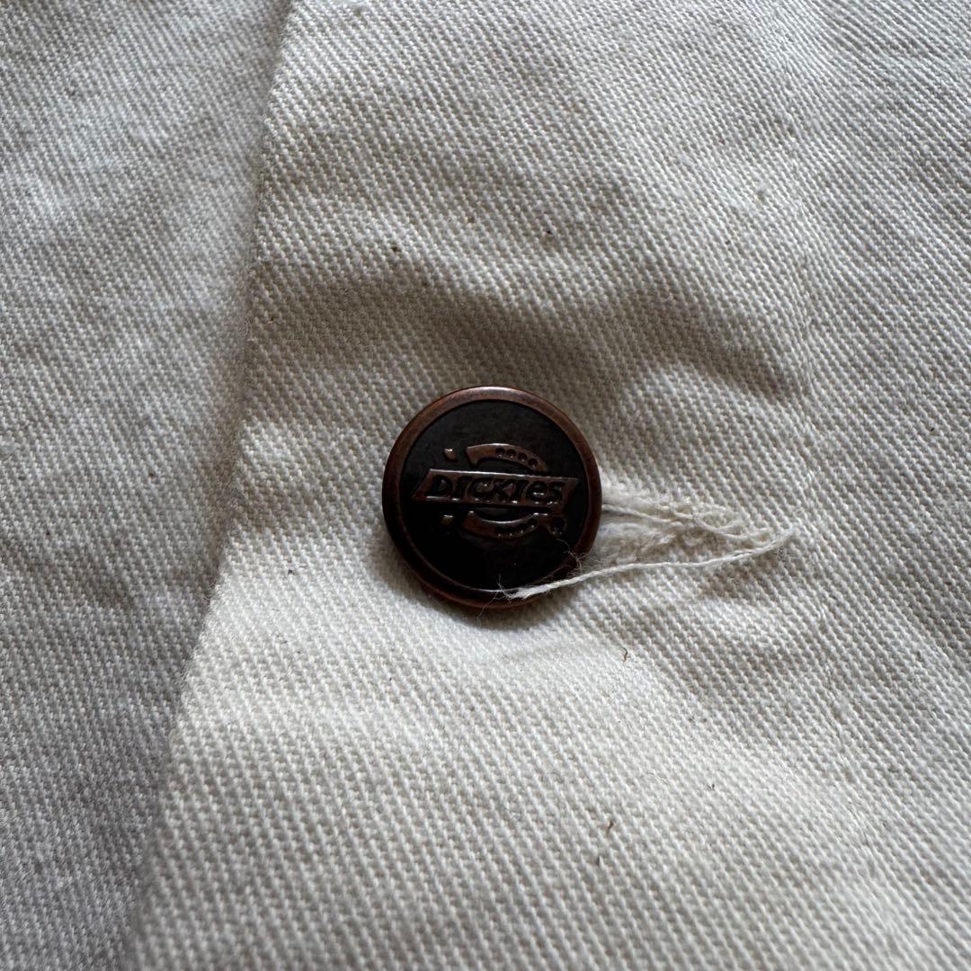 90s USA製 Dickies カバーオール オフホワイト チョアコートXXL