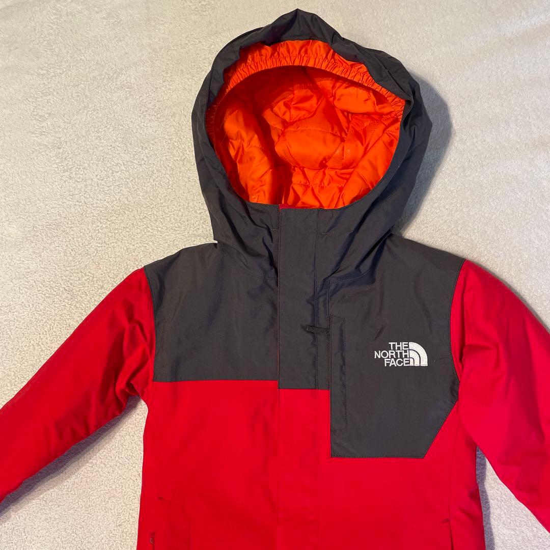 THE NORTH FACE 子ども用ウェア サイズ100 赤/黒