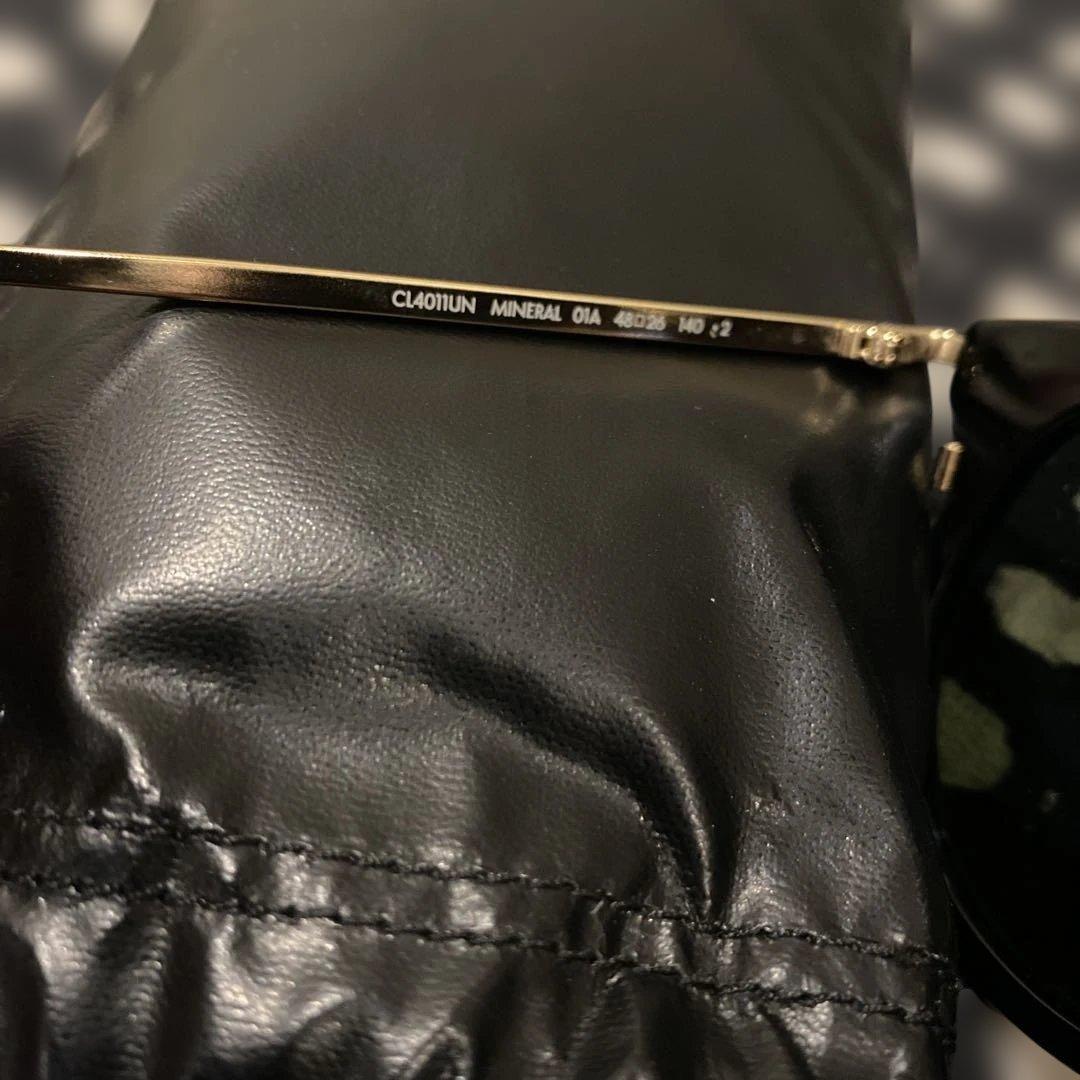 Céline ラウンド型サングラス ブラック
