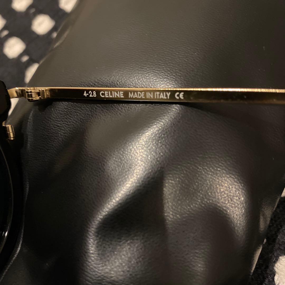 Céline ラウンド型サングラス ブラック