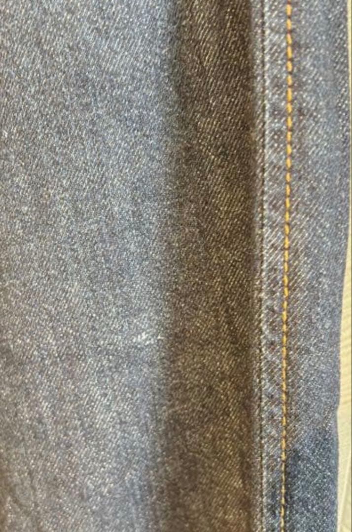 ZUCCa ベルト付き　ストレートデニムパンツ