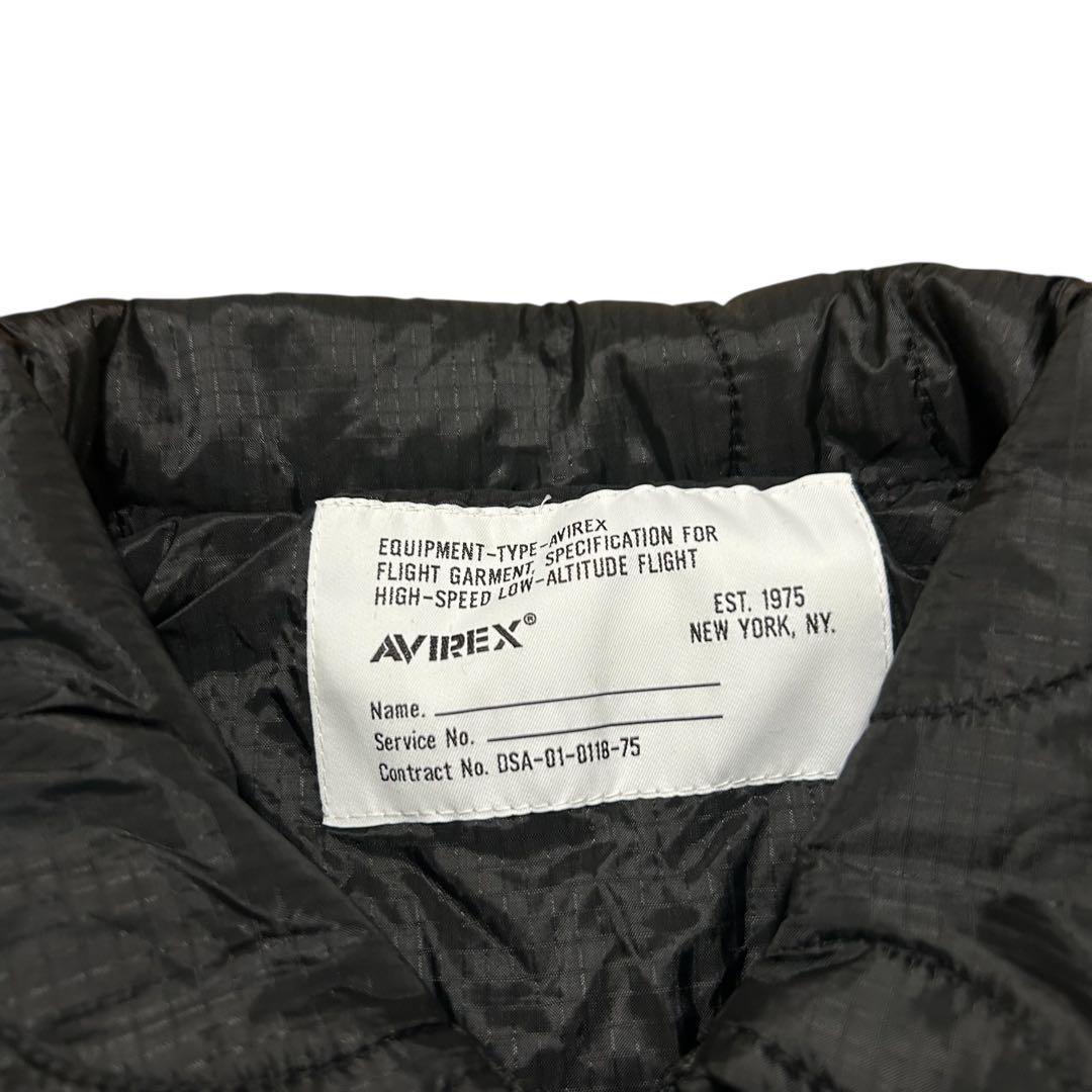 AVIREX × PEANUTS QUILTING JACKET スヌーピー