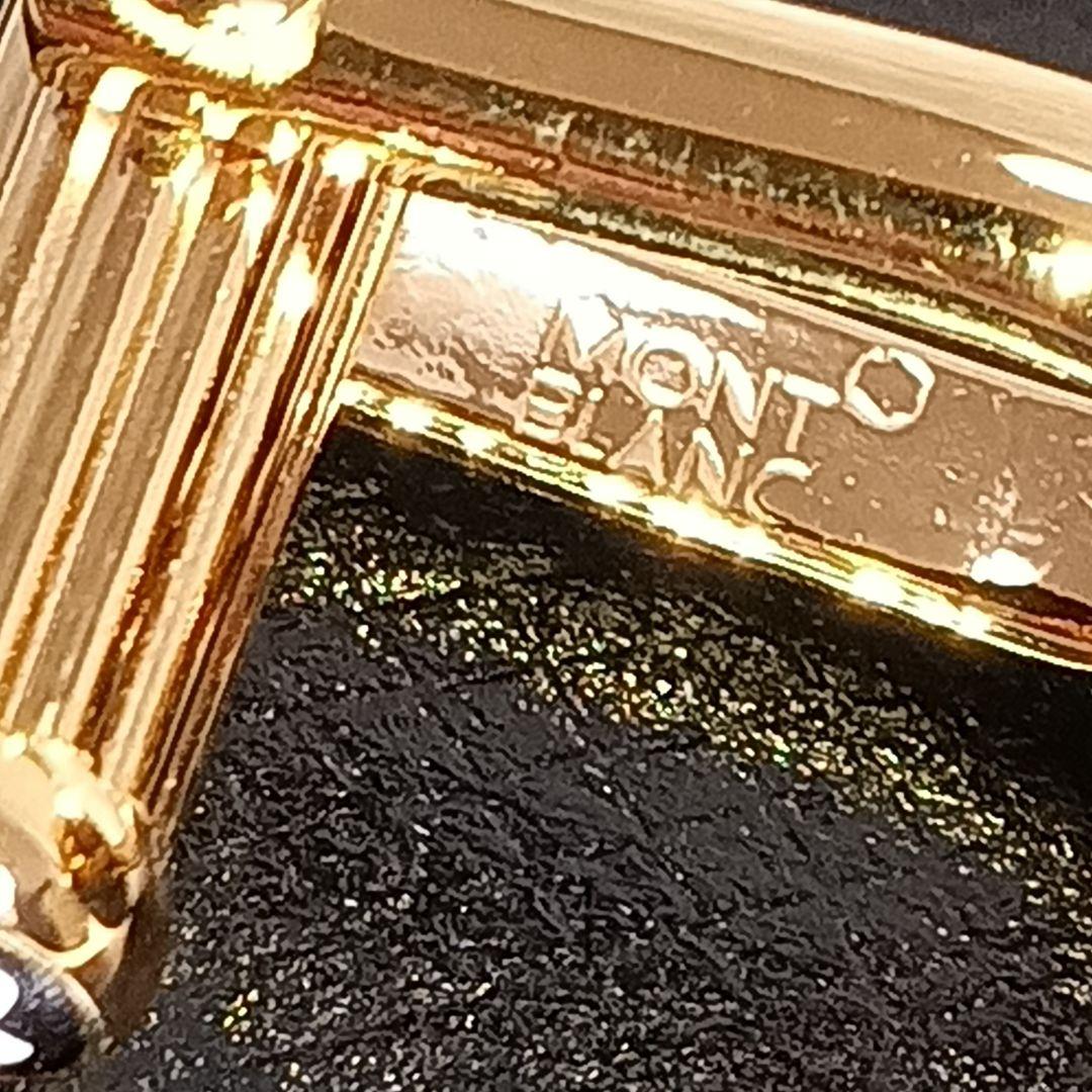 MONTBLANC　モンブラン ゴールド ブラック カフス カフリンクス 入社式
