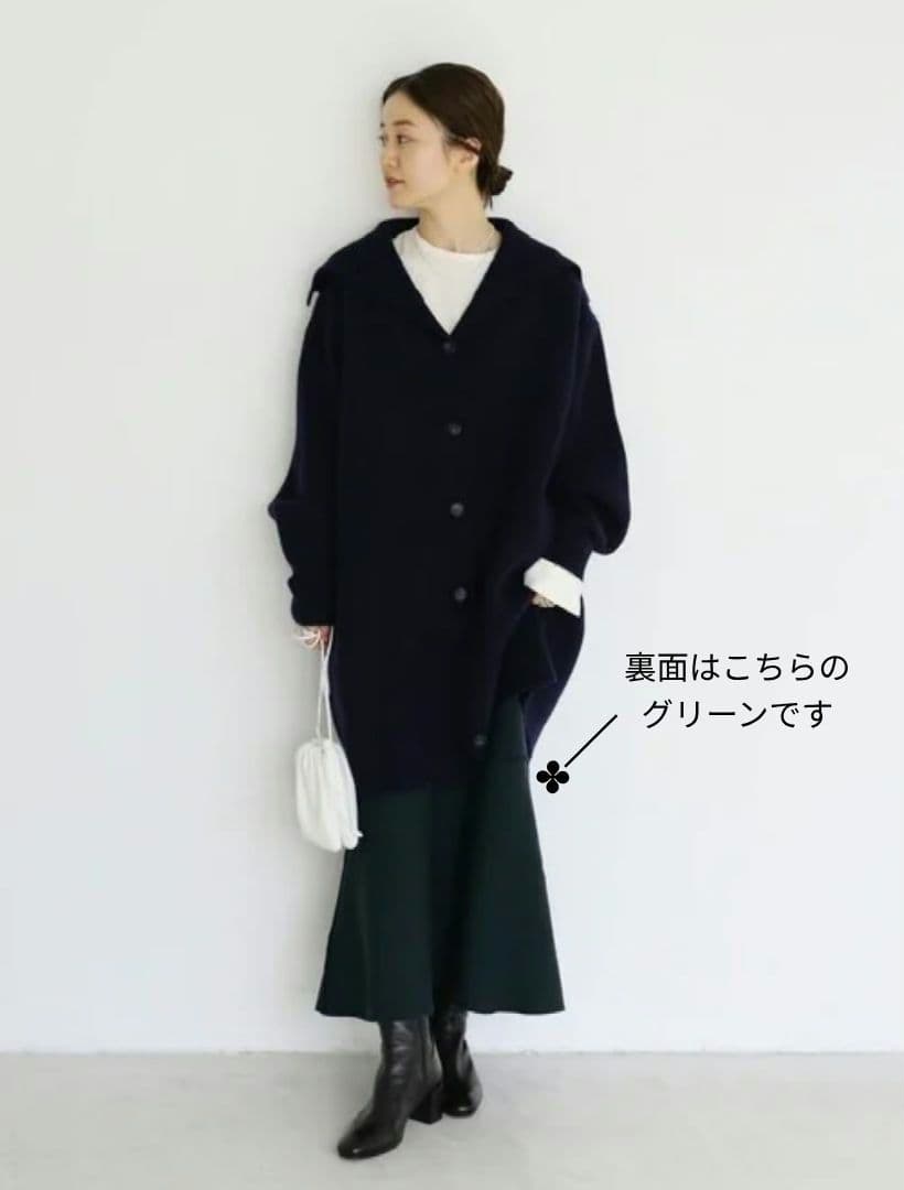 定価1.8万✤IENA✤イエナ✤2WAY✤ダブルフェイスニットマーメードスカート