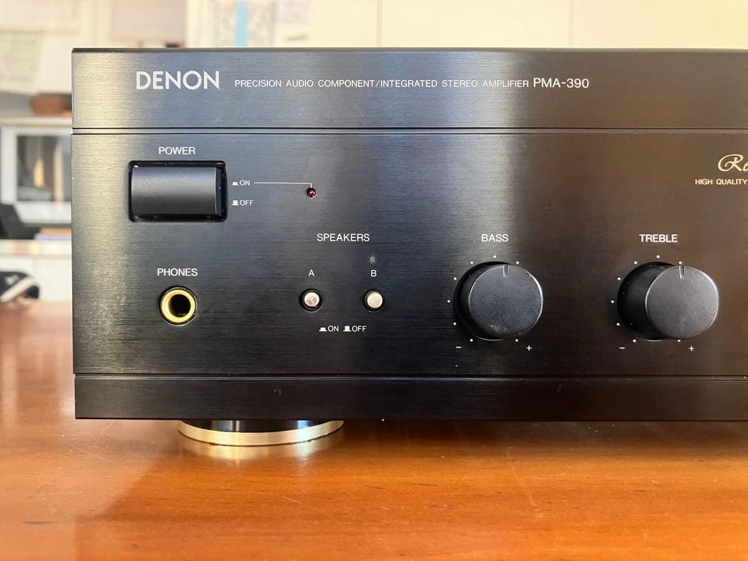 【稼働品】　名機　DENON PMA-390 初代　プリメインアンプ
