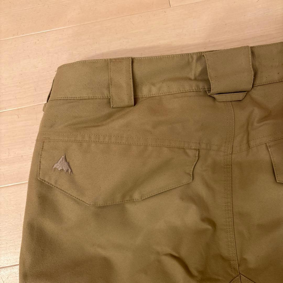 【BURTON】バートンDRYRIDE スノーボードパンツ Mサイズ ベージュ