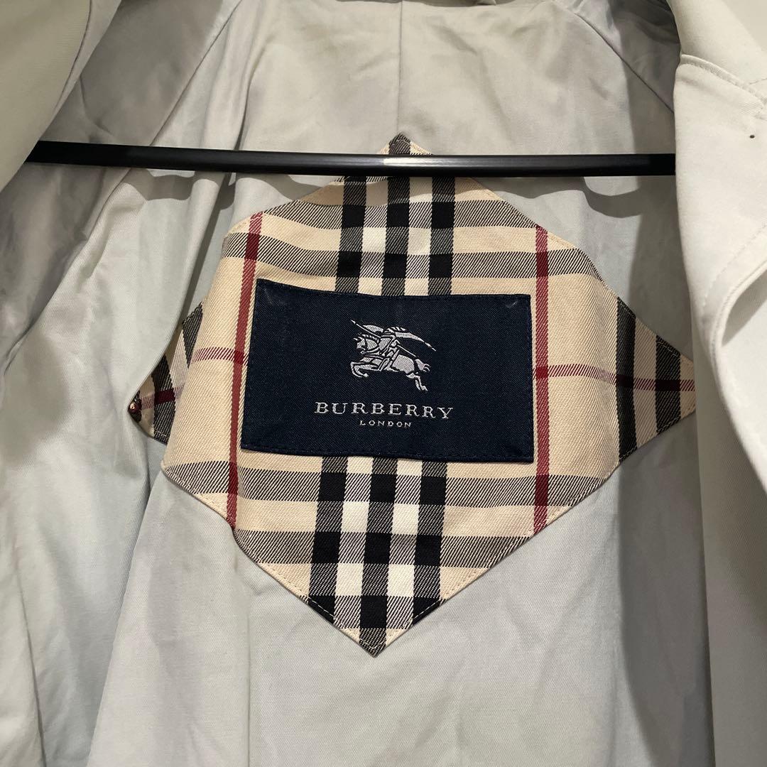 Burberry トレンチコート 水色 サイズ38