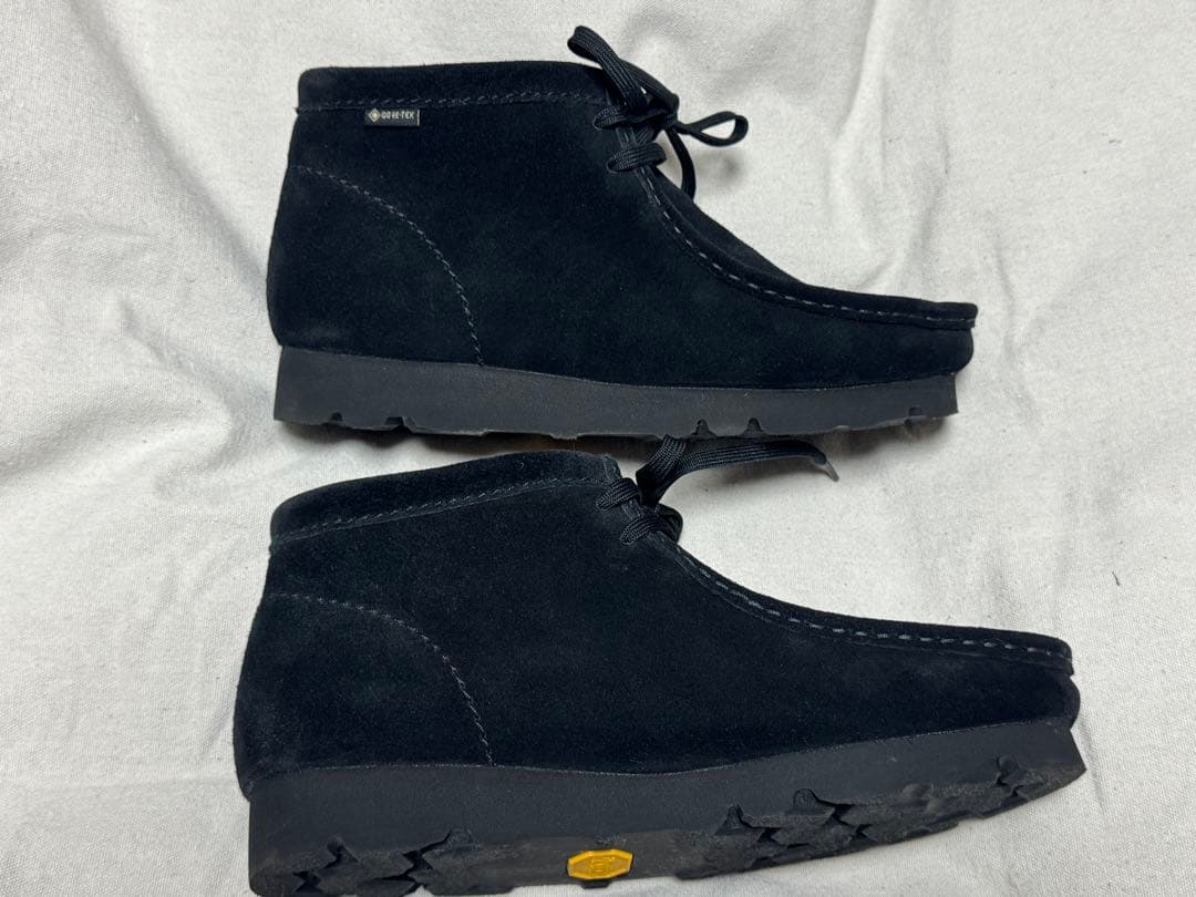 電*ブ様 【極美品】Clarks ワラビーブーツ GTX ブラック ゴアテックス