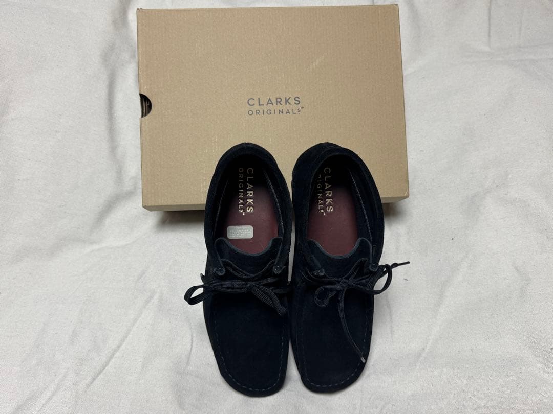 電*ブ様 【極美品】Clarks ワラビーブーツ GTX ブラック ゴアテックス