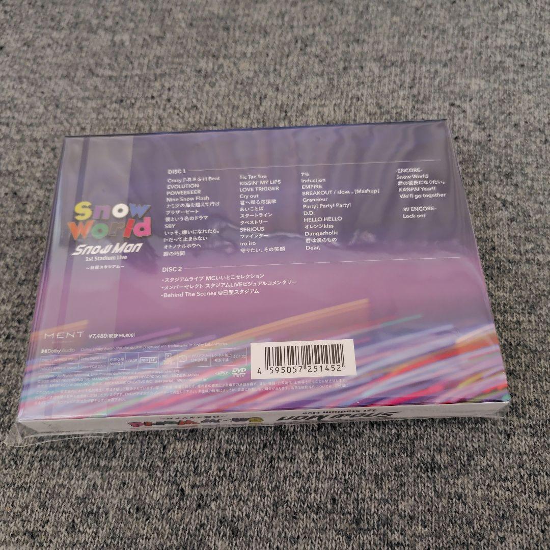 新品未開封　Man　World　日産スタジアム　DVD