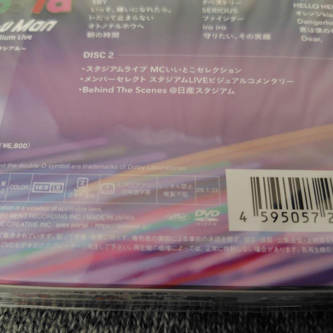新品未開封　Man　World　日産スタジアム　DVD