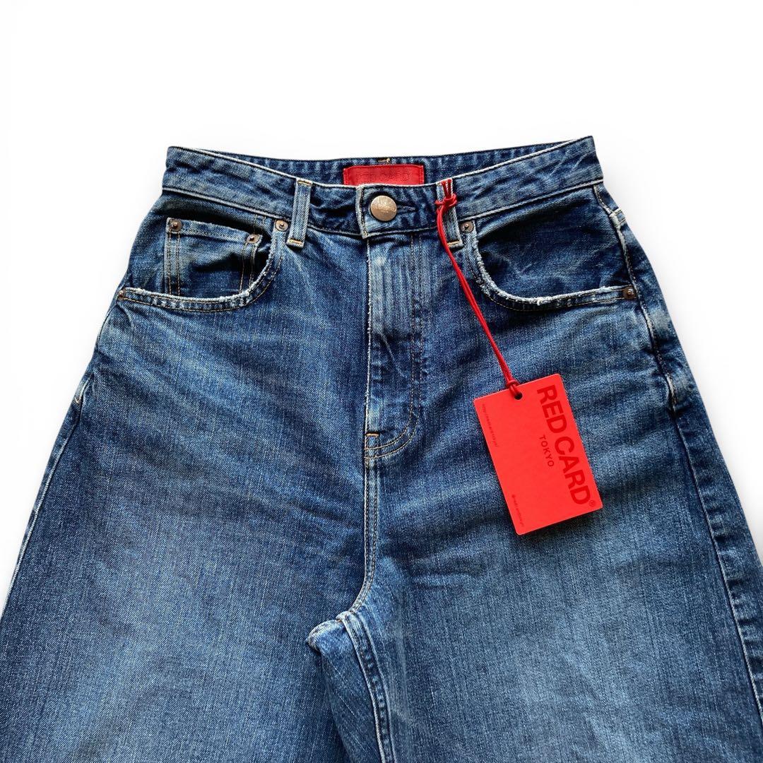 RED CARD TOKYO Montana ルーズカーブデニムパンツ 23