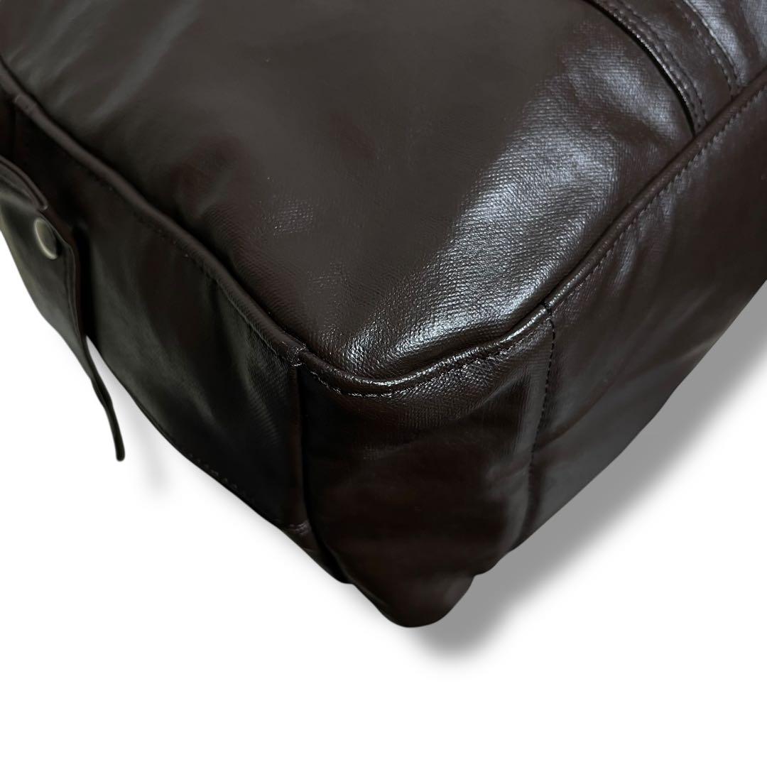 極めて美品✨PORTER フリースタイル ボストンバッグ ブラウン