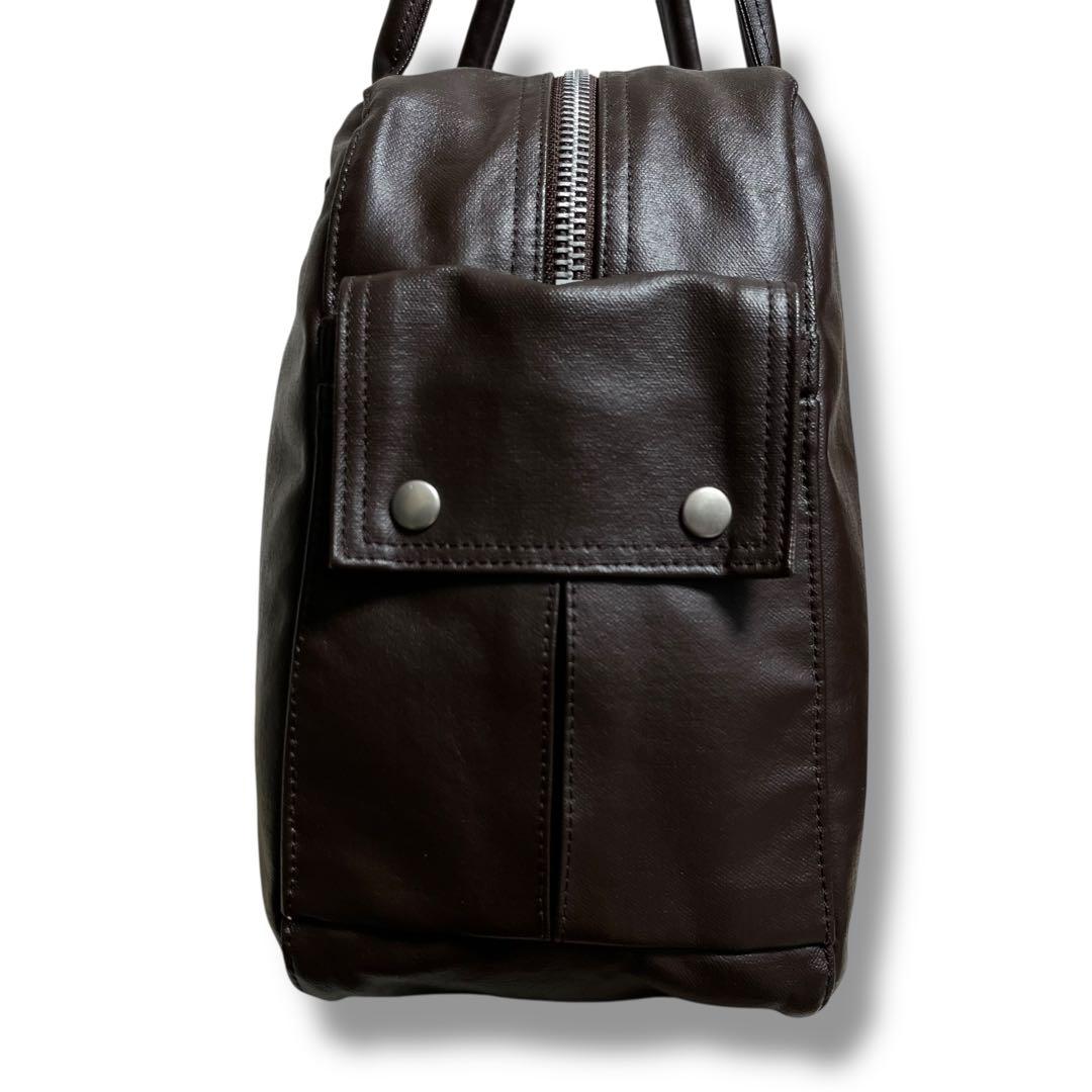 極めて美品✨PORTER フリースタイル ボストンバッグ ブラウン