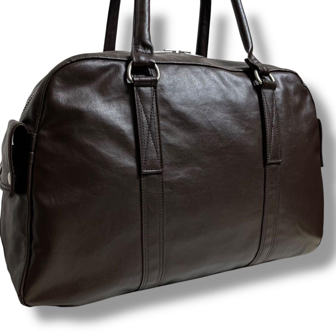 極めて美品✨PORTER フリースタイル ボストンバッグ ブラウン
