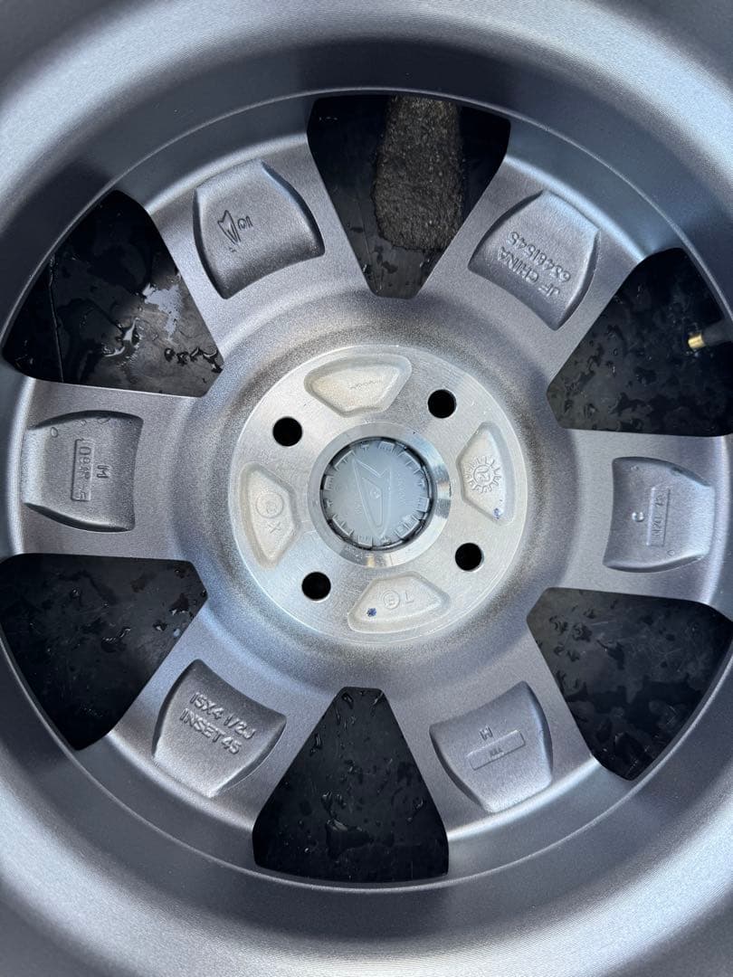 たこやき　タフト　純正 15インチホイール　　グレー②
