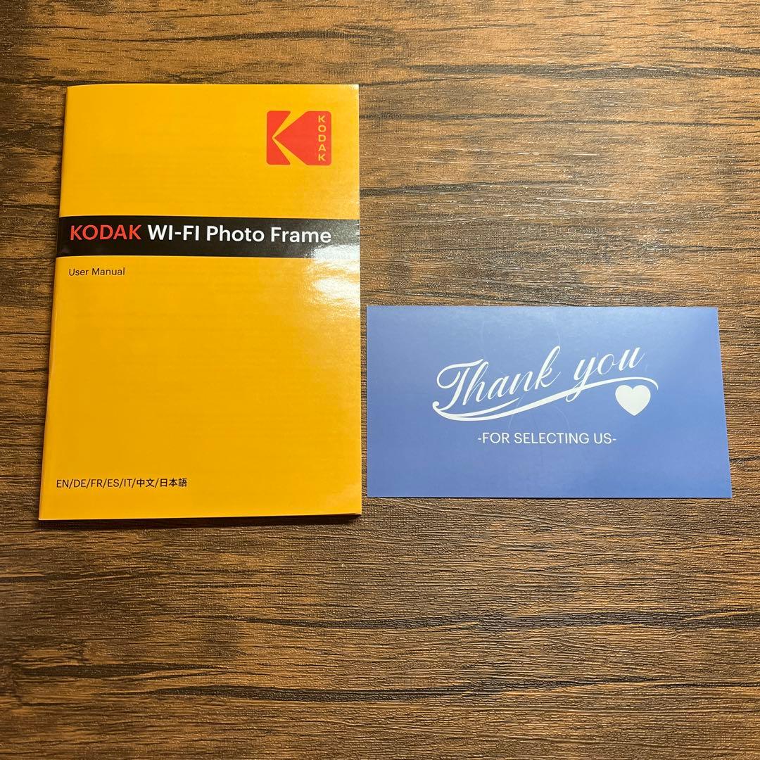 KODAK Wifi デジタルフォトフレーム 10インチ HD 32GB内蔵