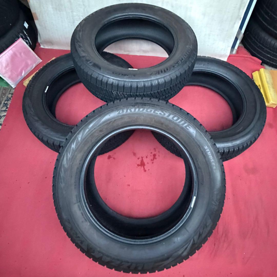 送料込★225/60R17 99QブリヂストンブリザックVRX2バリ溝4本セット