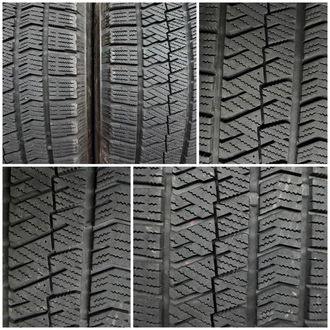 送料込★225/60R17 99QブリヂストンブリザックVRX2バリ溝4本セット