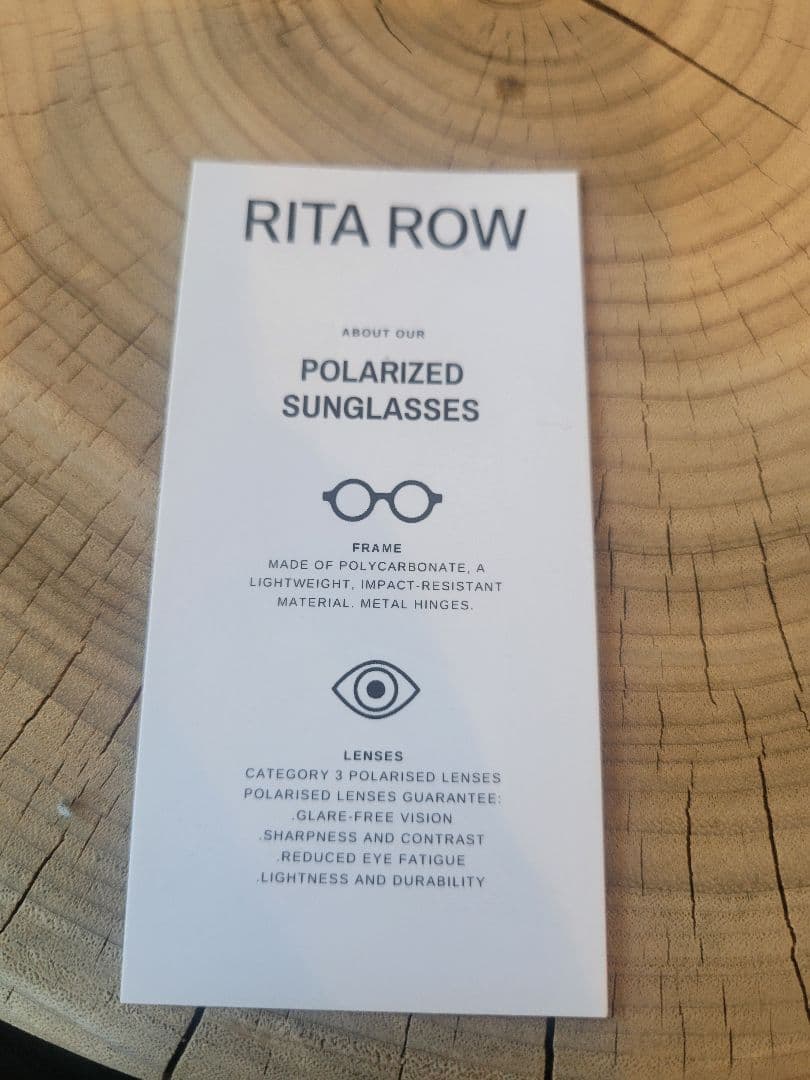 RITA ROW キャットアイ サングラス