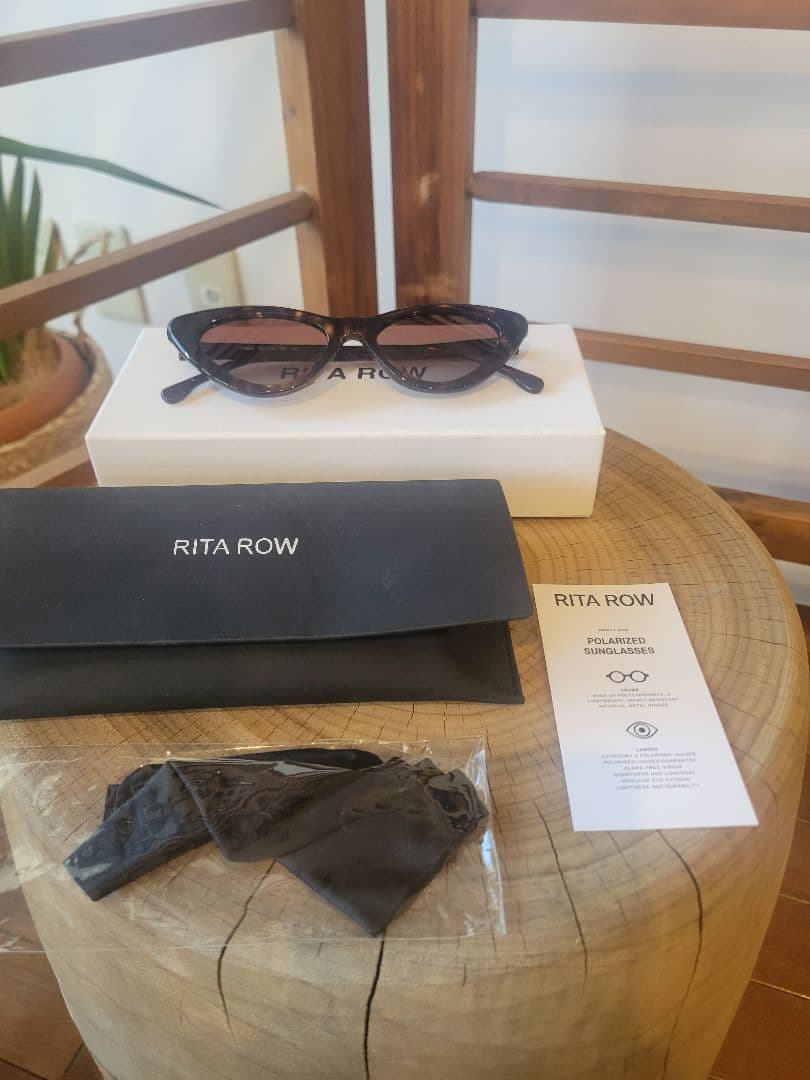 RITA ROW キャットアイ サングラス