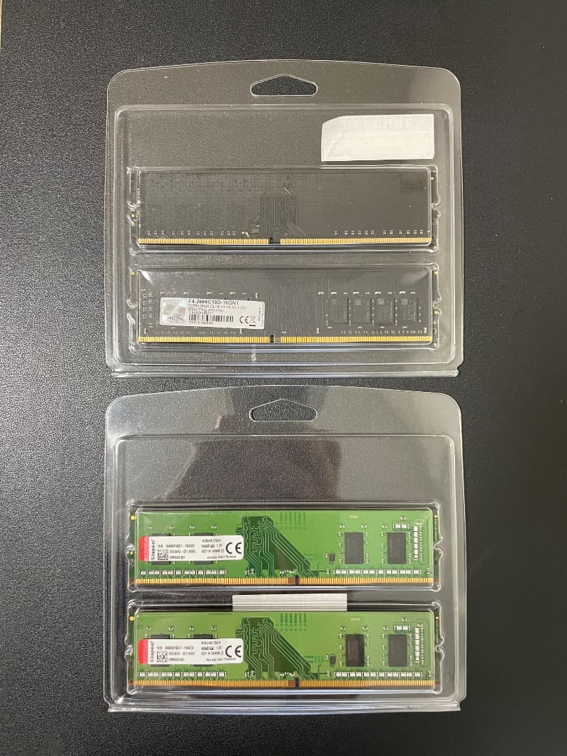[キングストン] DDR4メモリ 4枚セット 24GB [Kingston]