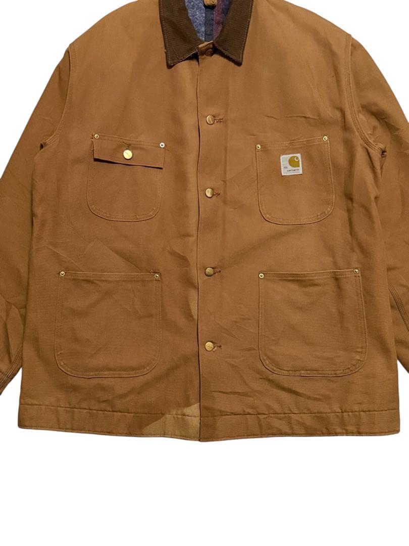 【carhartt/カーハート 】70s チョアコート 裏地あり ミント